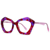 Ina Floral Acetate Glasses Frame Cat Eye Frames Southood